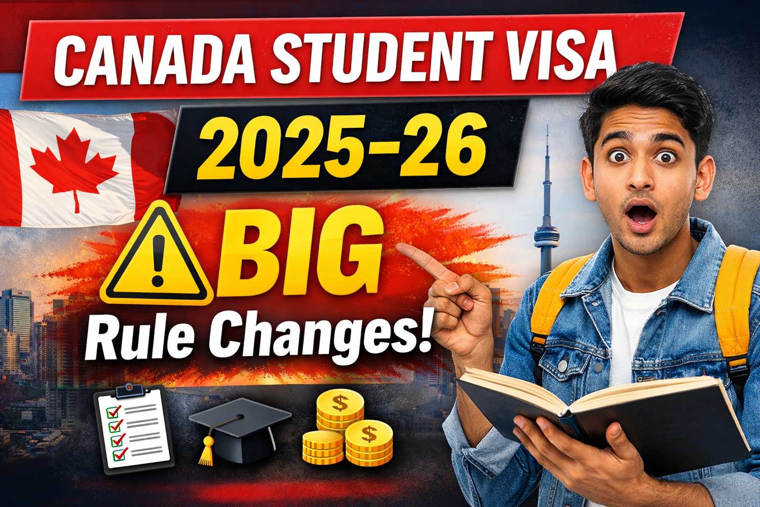 Canada Student Visa Changes 2025–26